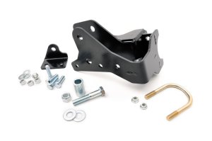 Jeep Wrangler Track Bar Bracket - Front - Rough Country - Track Bar Relocation Bracket - '07-'17